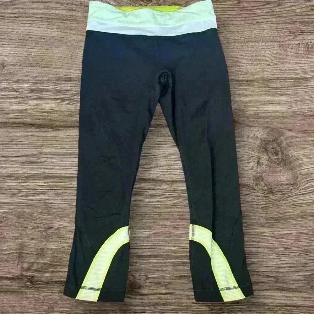 Lululemon Inspire Crop II legging’s size 4